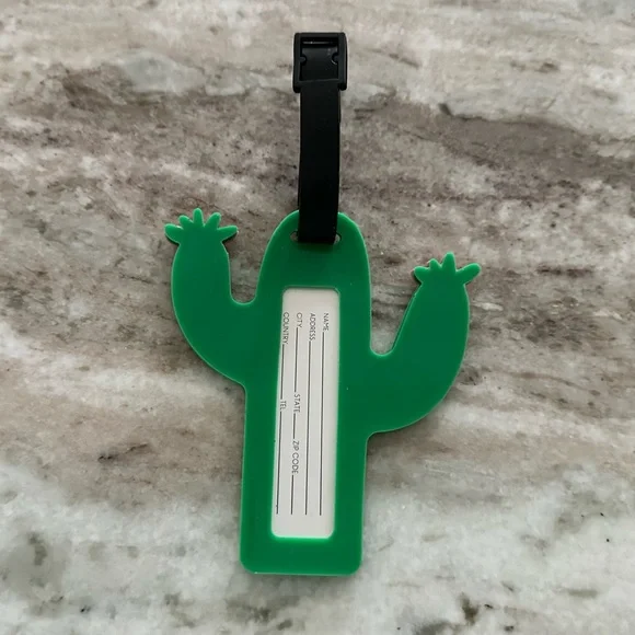 Cactus Luggage Tag - Picture 2 of 9